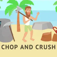 Chop and Crush: Mining clicker