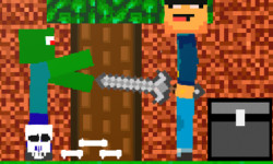 Play Noob vs Zombie now!
