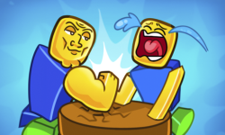 Play Obby Escape: Gym Arm Wrestling now!