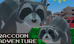 Play Raccoon Adventure: City Simulator 3D now!