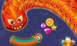 Play Worm Hunt - Snake game iO zone now!