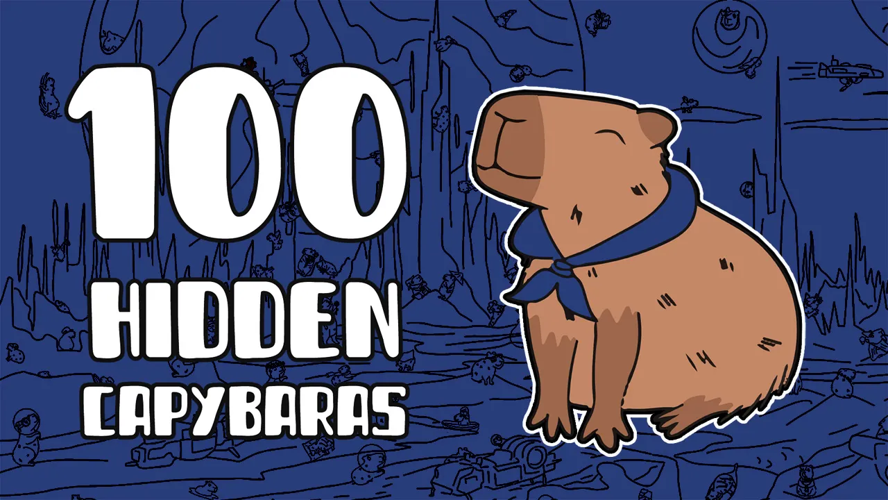 PLay 100 Hidden Capybaras now!