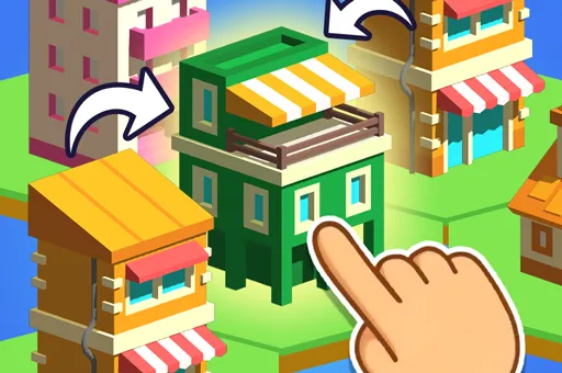 PLay Crafty Town Merge City now!