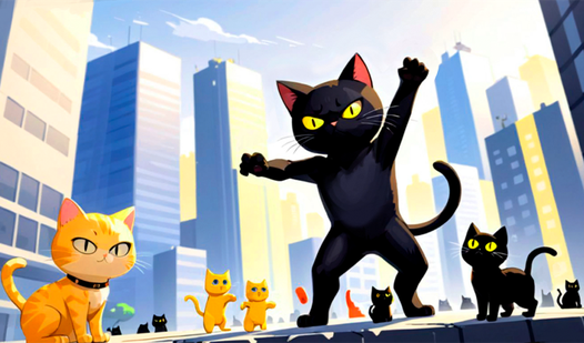 PLay Bad Cat Pet Simulator 3D now!
