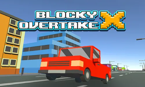 PLay Blocky Overtake X now!