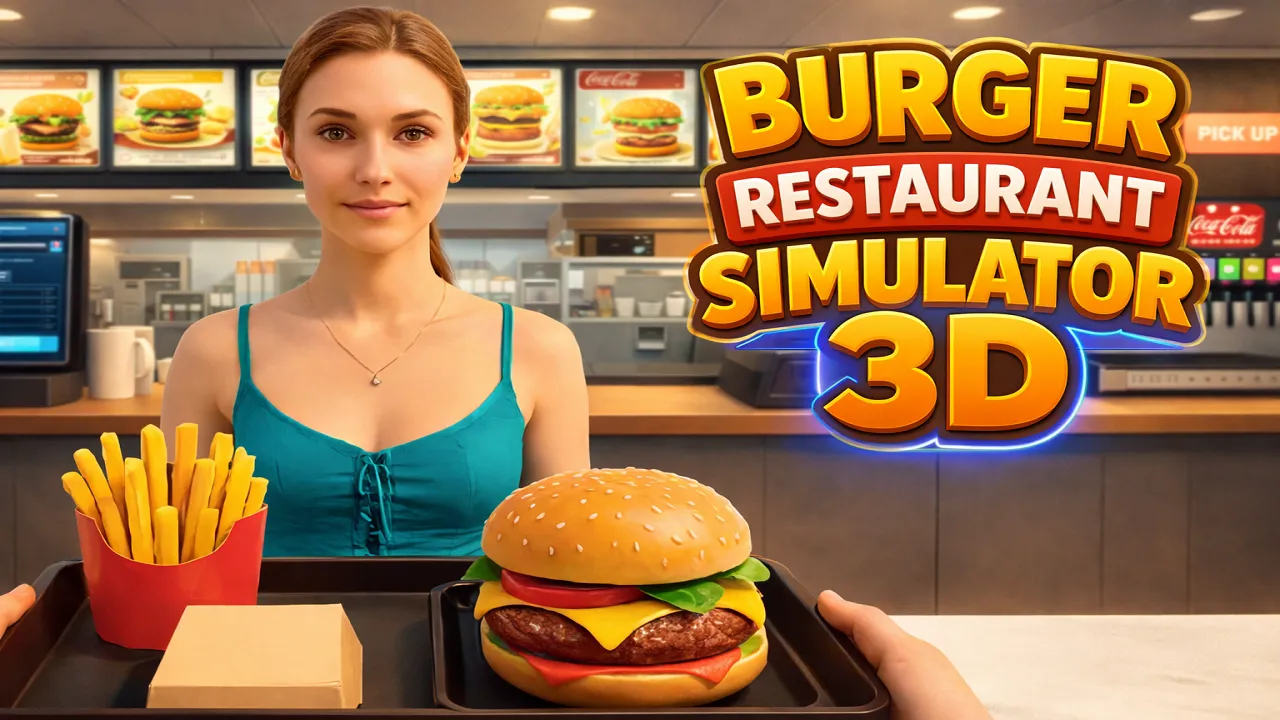 PLay Burger Restaurant Simulator 3D now!