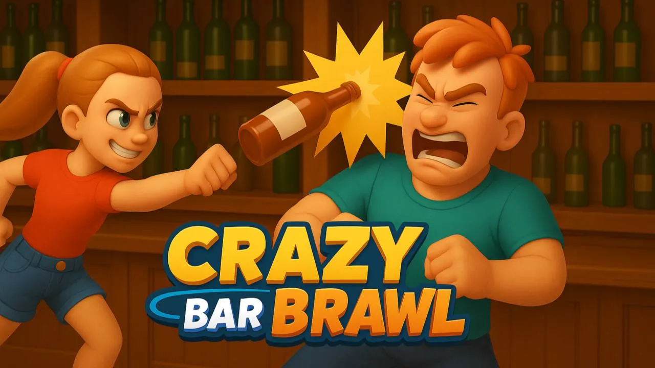 PLay Crazy Bar Brawl now!