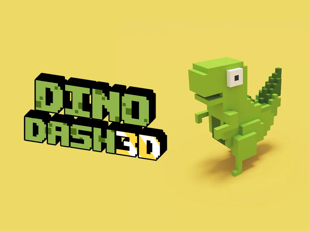 PLay Dino Dash 3D now!