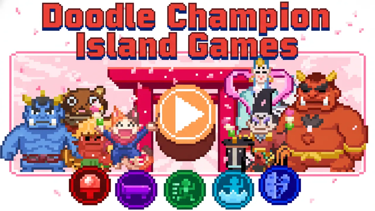 PLay Doodle Champion Island Games now!