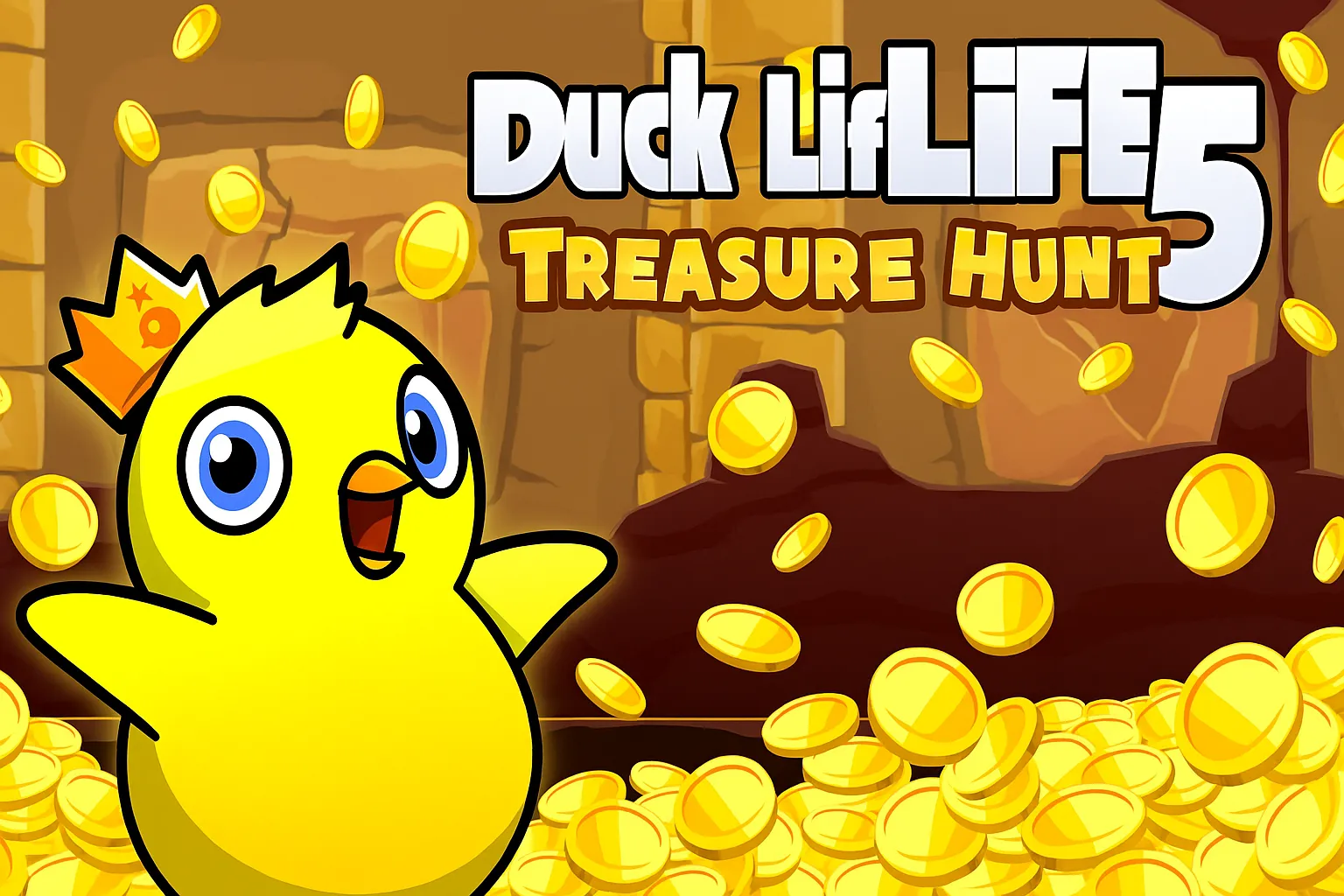 PLay Duck Life 5: Treasure Hunt now!