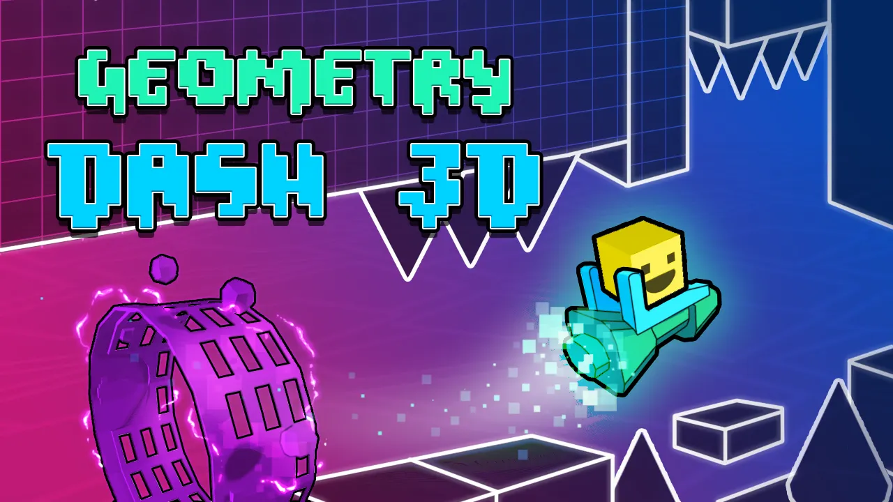 PLay Geometry Dash 3D now!