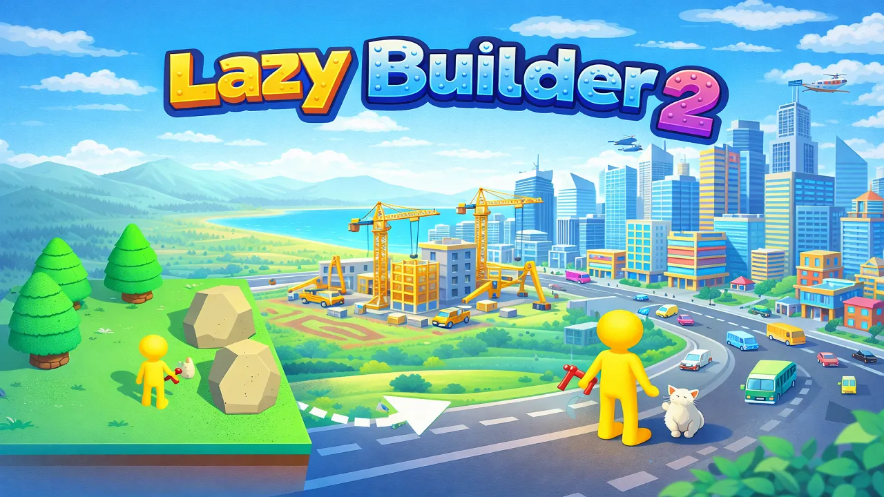 PLay Lazy Builder 2 now!
