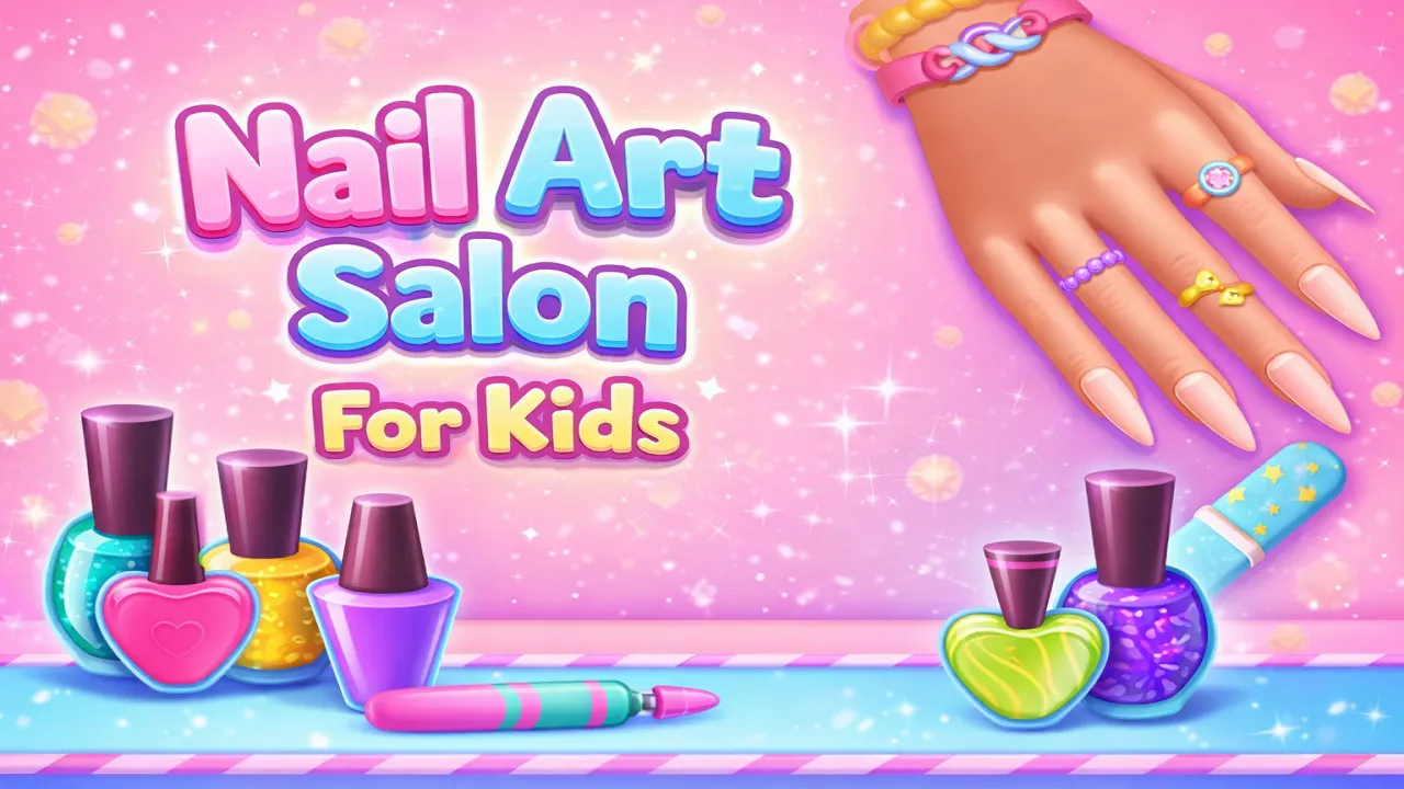 PLay Nail Art Salon For Kids now!