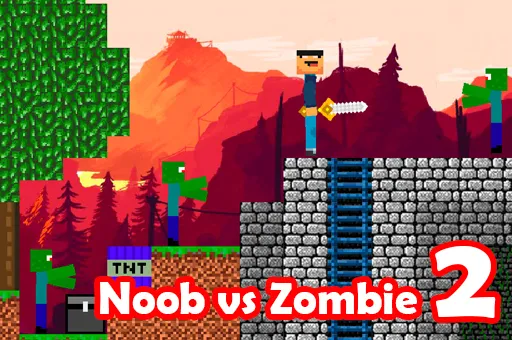 PLay Noob vs Zombie 2 now!