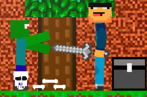 PLay Noob vs Zombie now!