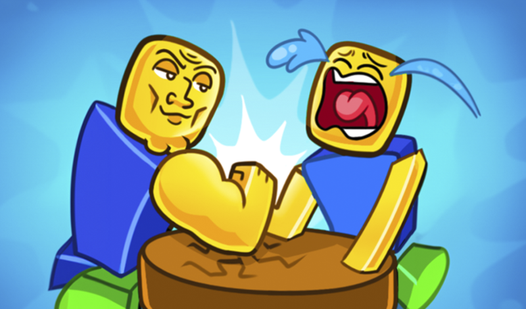 PLay Obby Escape: Gym Arm Wrestling now!