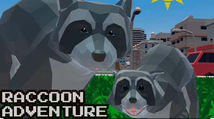 PLay Raccoon Adventure: City Simulator 3D now!