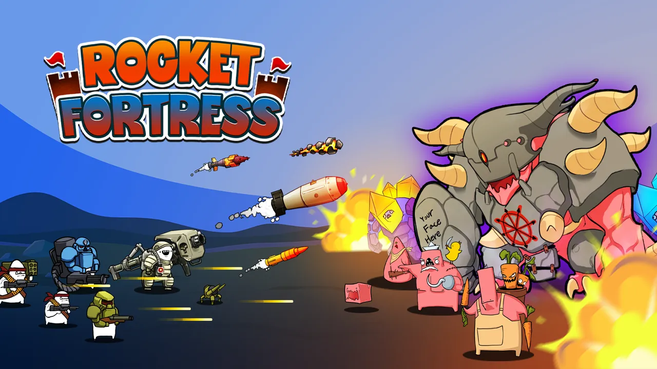 PLay Rocket Fortress now!