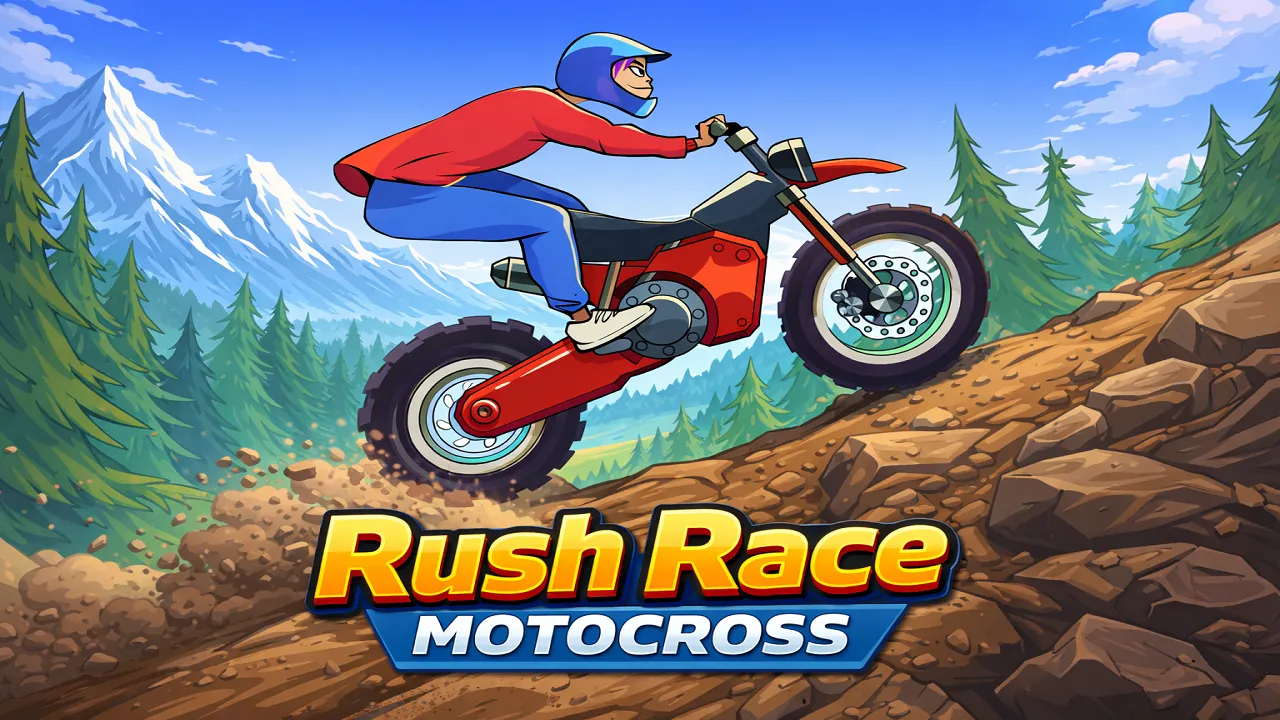 PLay Rush Race Motocross now!