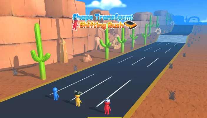 PLay Shape Transform Shifting Rush now!