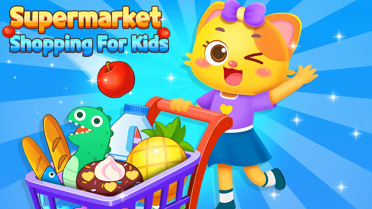 PLay Supermarket Shopping For Kids now!