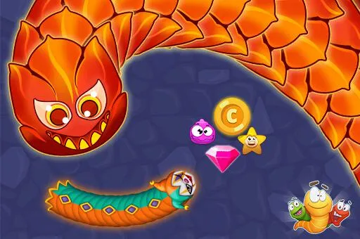 PLay Worm Hunt - Snake game iO zone now!