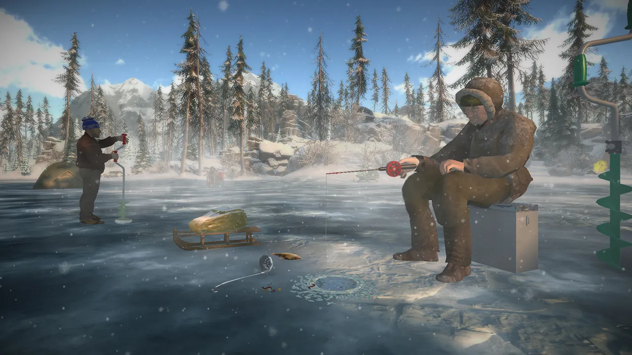 PLay Ice Fishing 3D now!